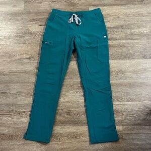 FIGS Small Hunter Green Yola Scrub Pants